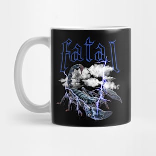 fatal - scorpion amidst storm Mug